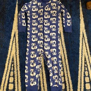 Hanna Anderson zip one piece